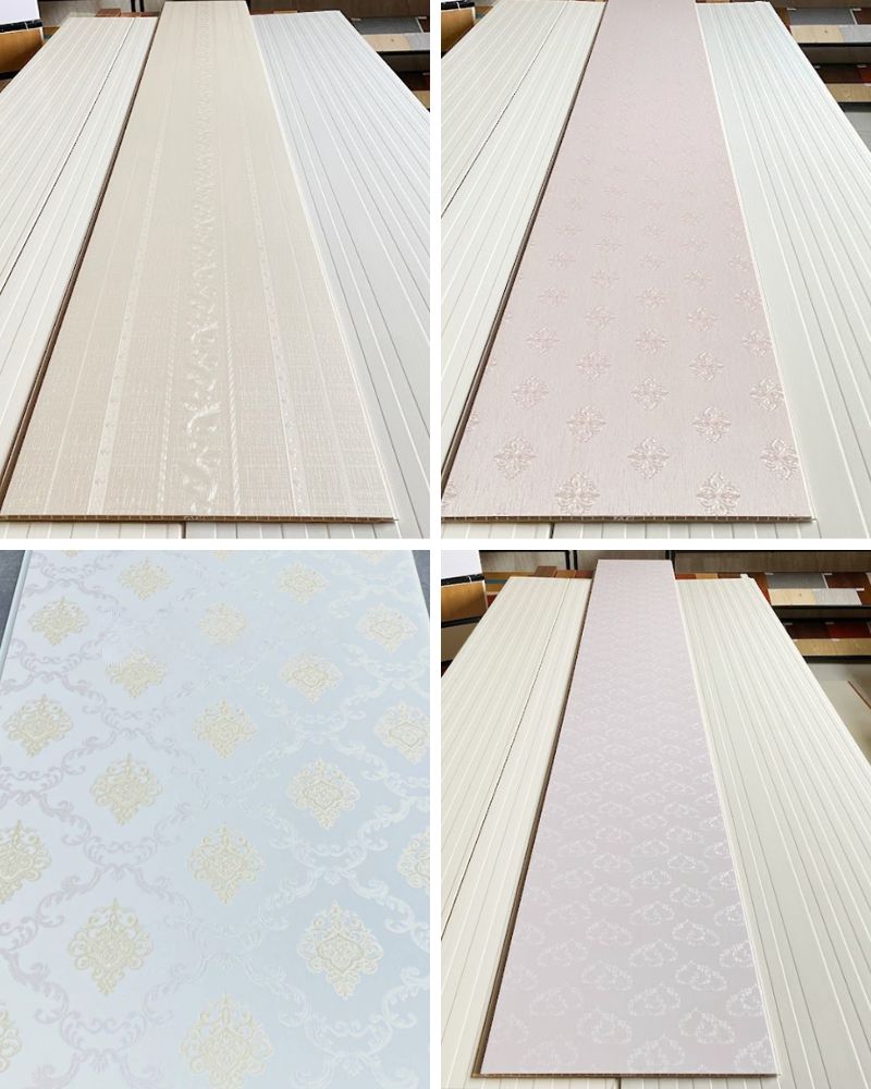 Tấm Nhựa Ốp Tường Hoa Văn